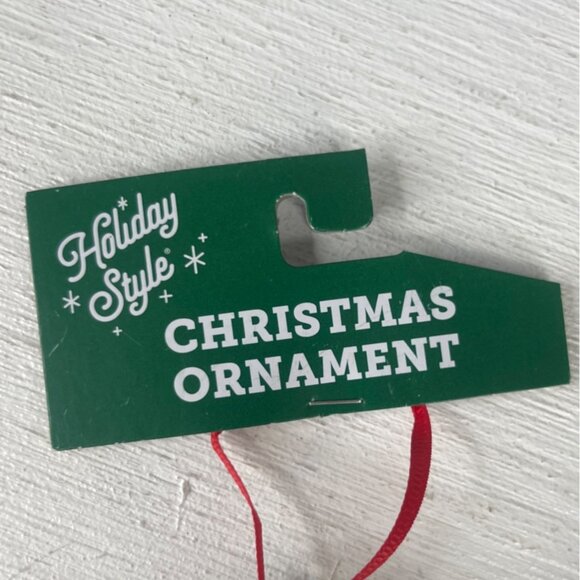 Holiday Style Set of 7 Christmas Ornament Fabric Knit Assorted New - Picture 8 of 9